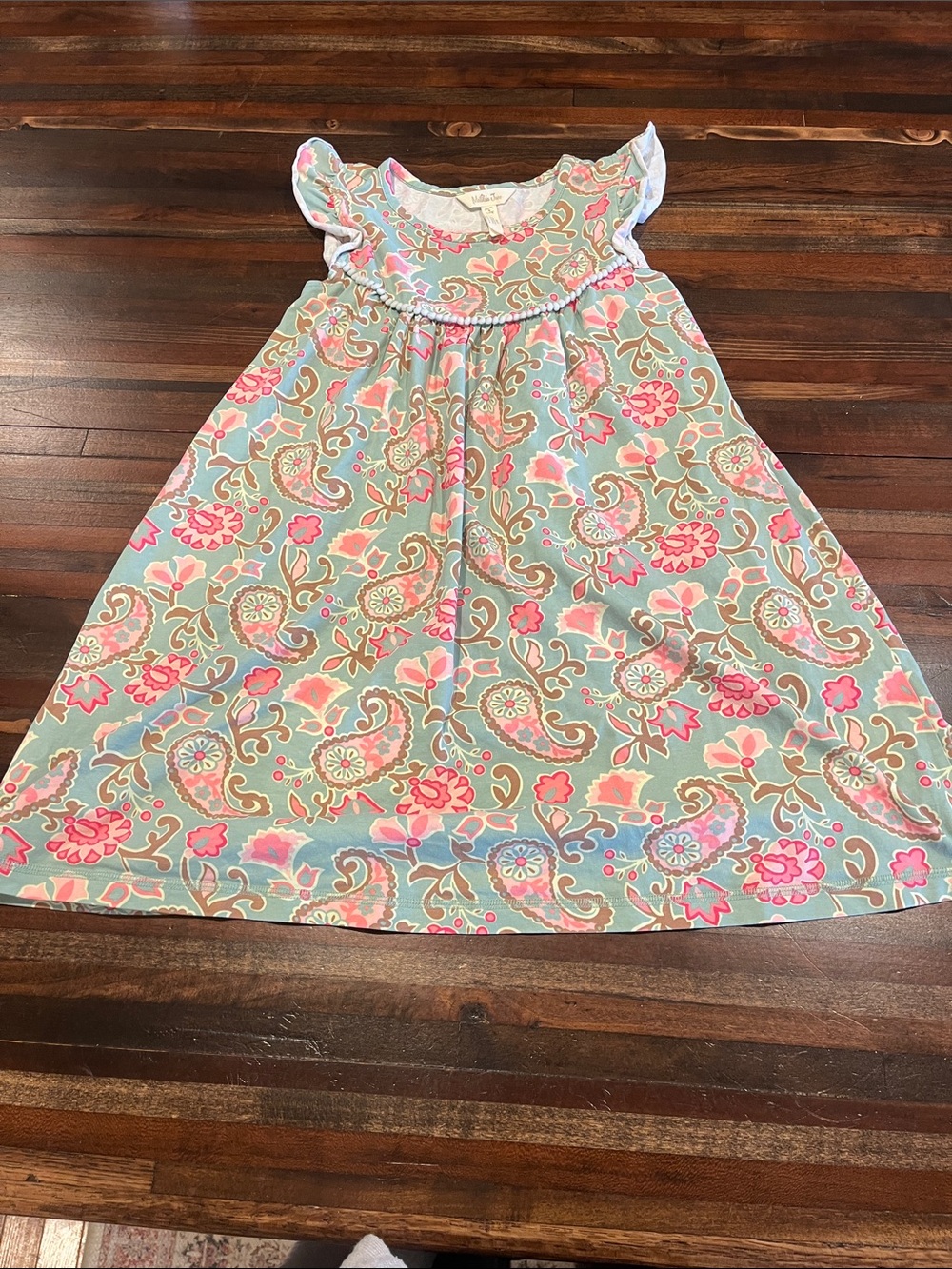 Girls Matilda Jane Ruffle Sleeve dress size 8